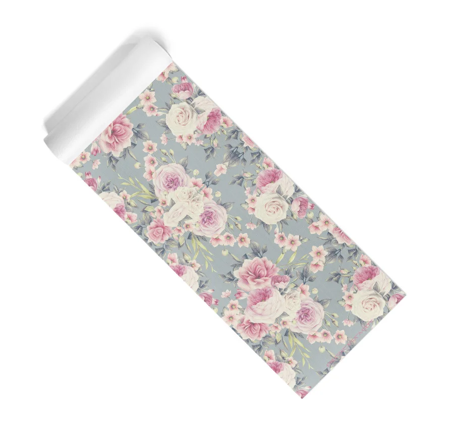 Floral yoga mat hot sale